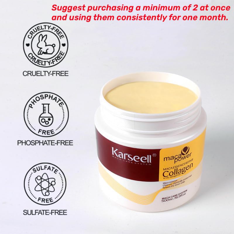Karseell color-treated hair care, suited for treated tresses.