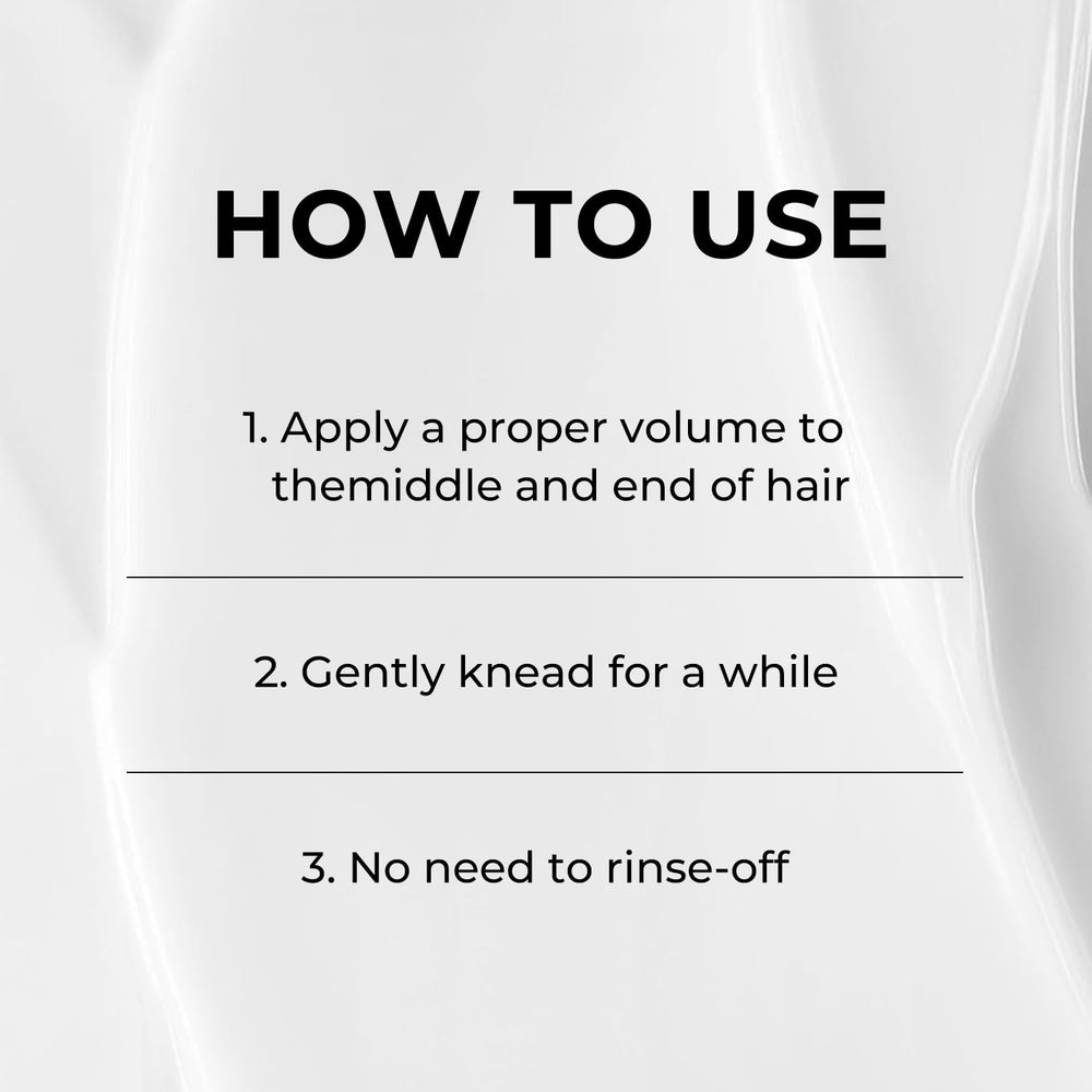 Karseell Repair Protein Cream apply before brushing for smoother styling