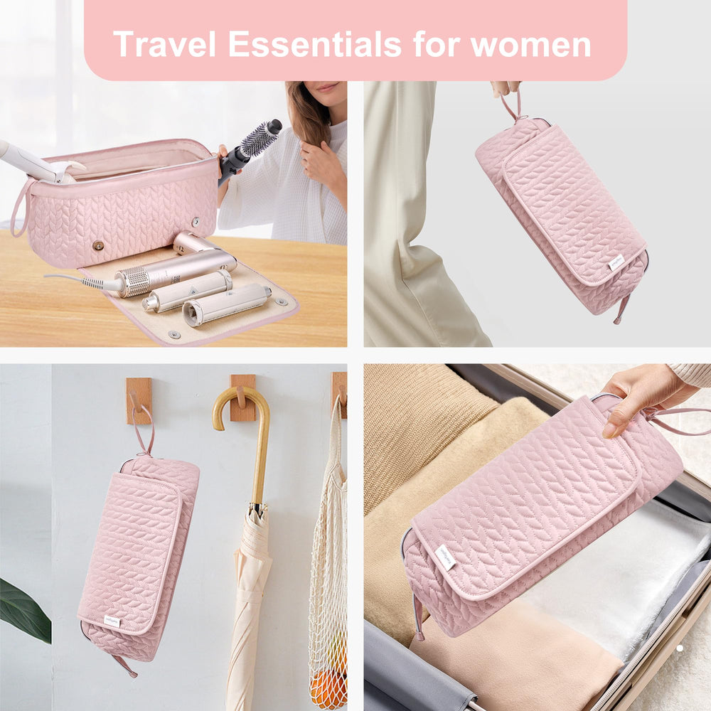 Karsyon compact travel hair bag demonstrates space-saving design