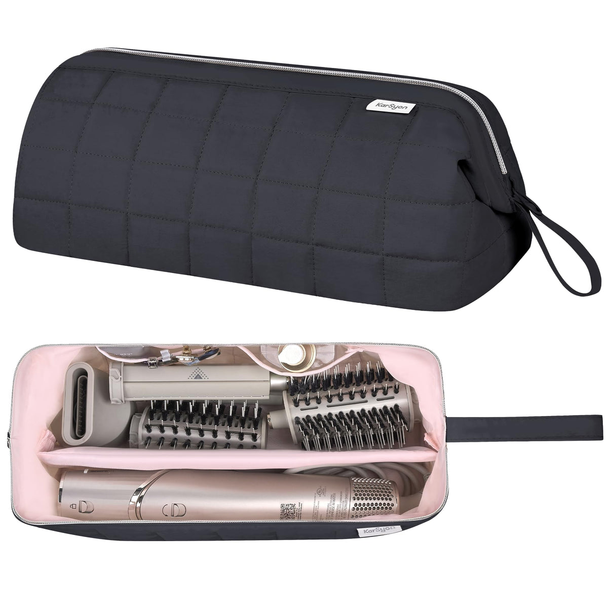 KarSyon travel bag exterior highlights durable shell for safe tool transport