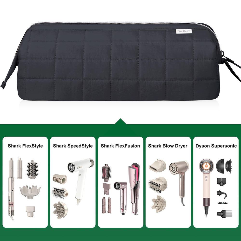KarSyon travel bag open view shows quick-access doctor bag style opening