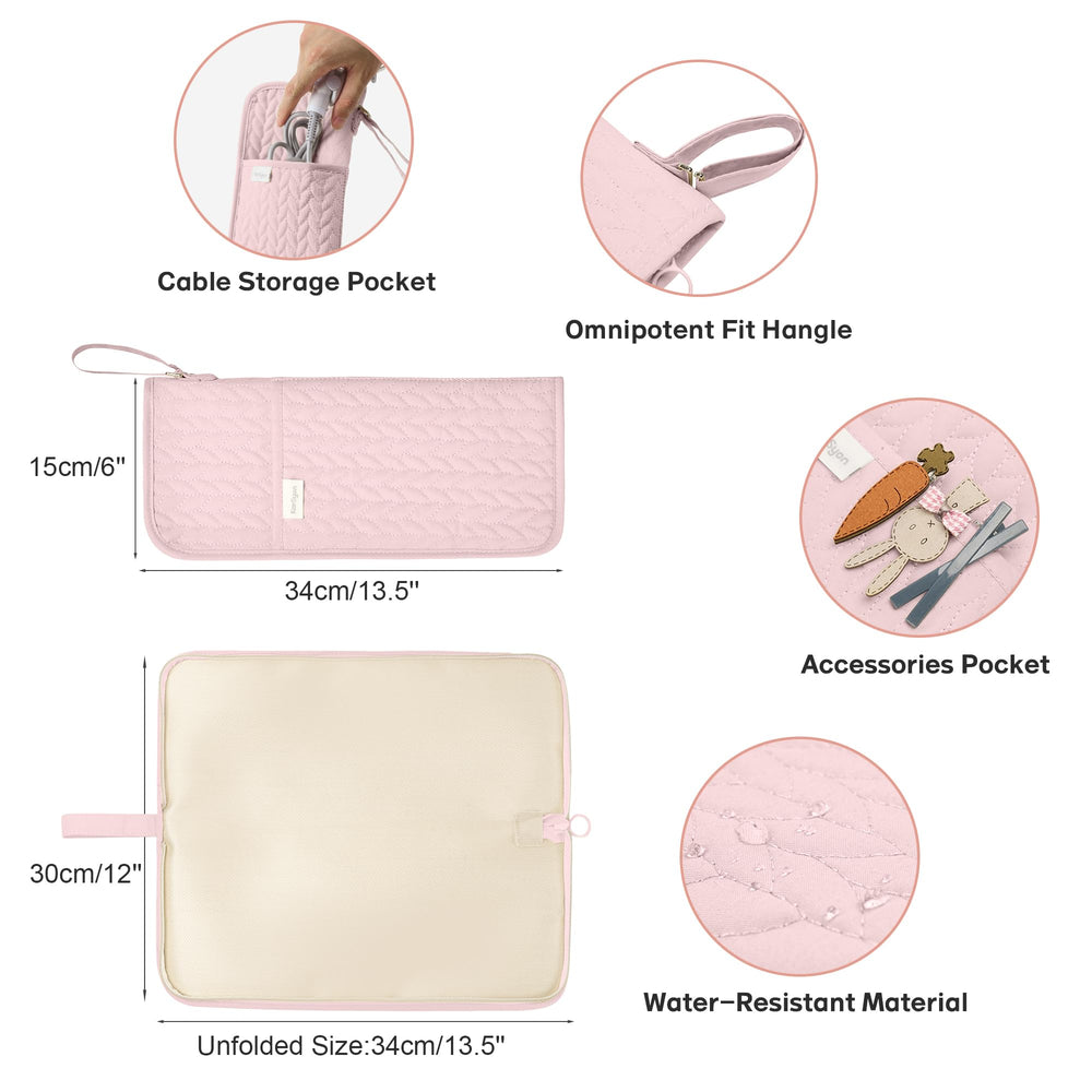 Karsyon padded soft-touch material protects tools and surfaces.