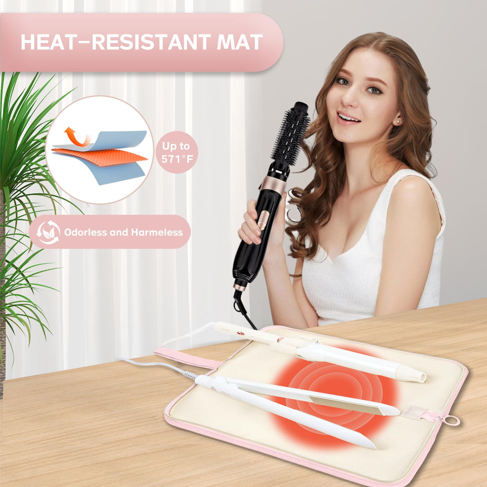 Karsyon two-in-one mat and pouch for safe post-use storage.