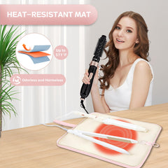 Karsyon two-in-one mat and pouch for safe post-use storage.