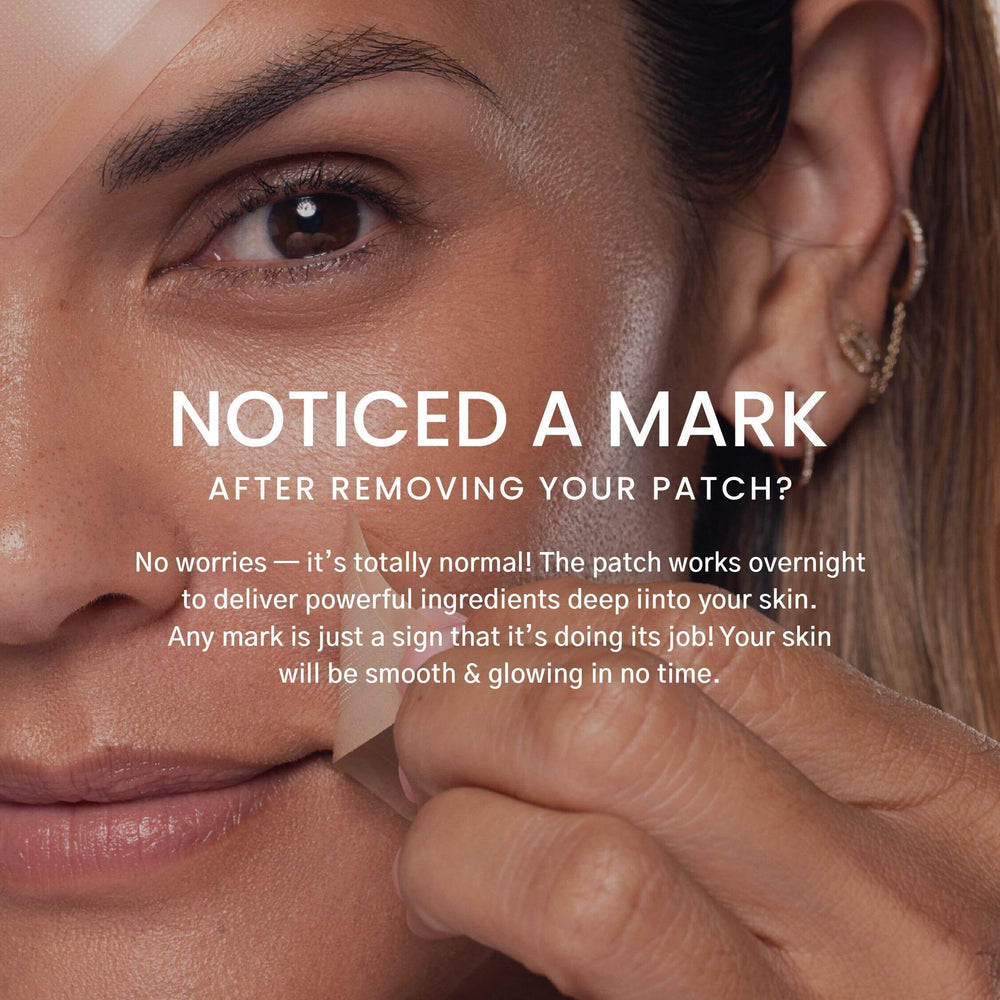 Karuna Age Rewind patch smoothing skin across small and large areas
