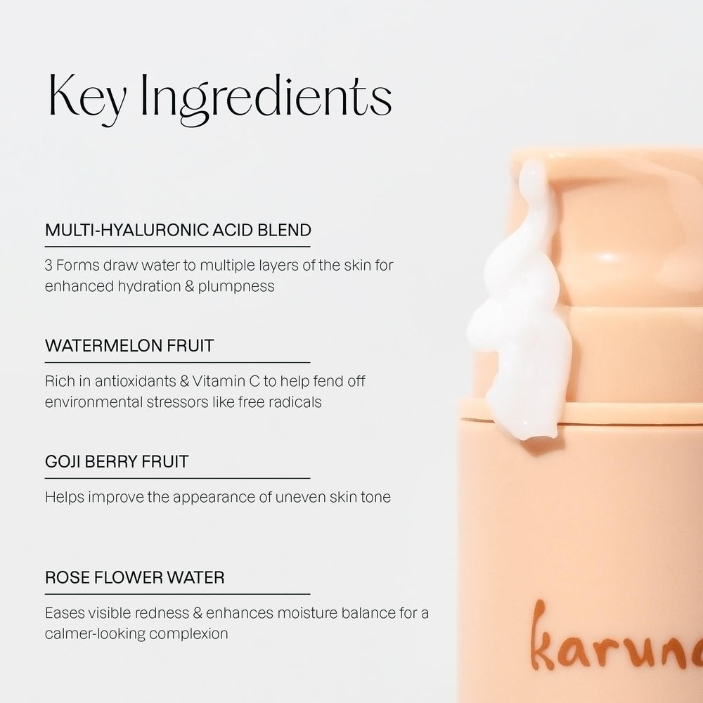 Goji berry extract visual suggesting antioxidant support in Karuna formula