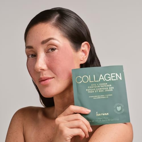 Karuna hydrogel texture up close shows cushiony coverage.
