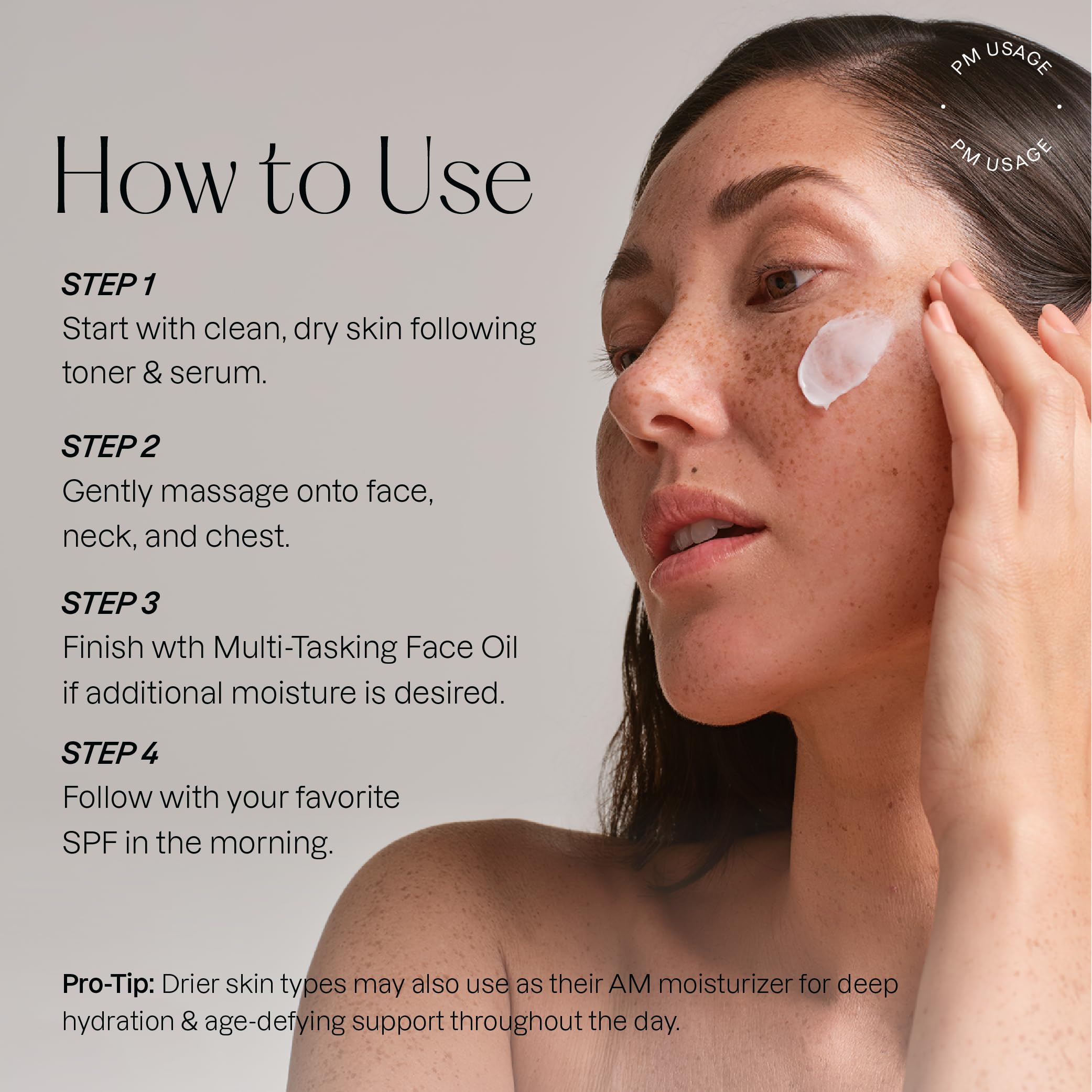 Karuna Lights Out Cream packaging and box demonstrate clean beauty without parabens.