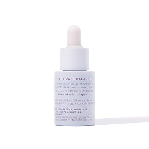 Karuna Skin Multi Tasking Face Oil texture swatch shows non-greasy hydration