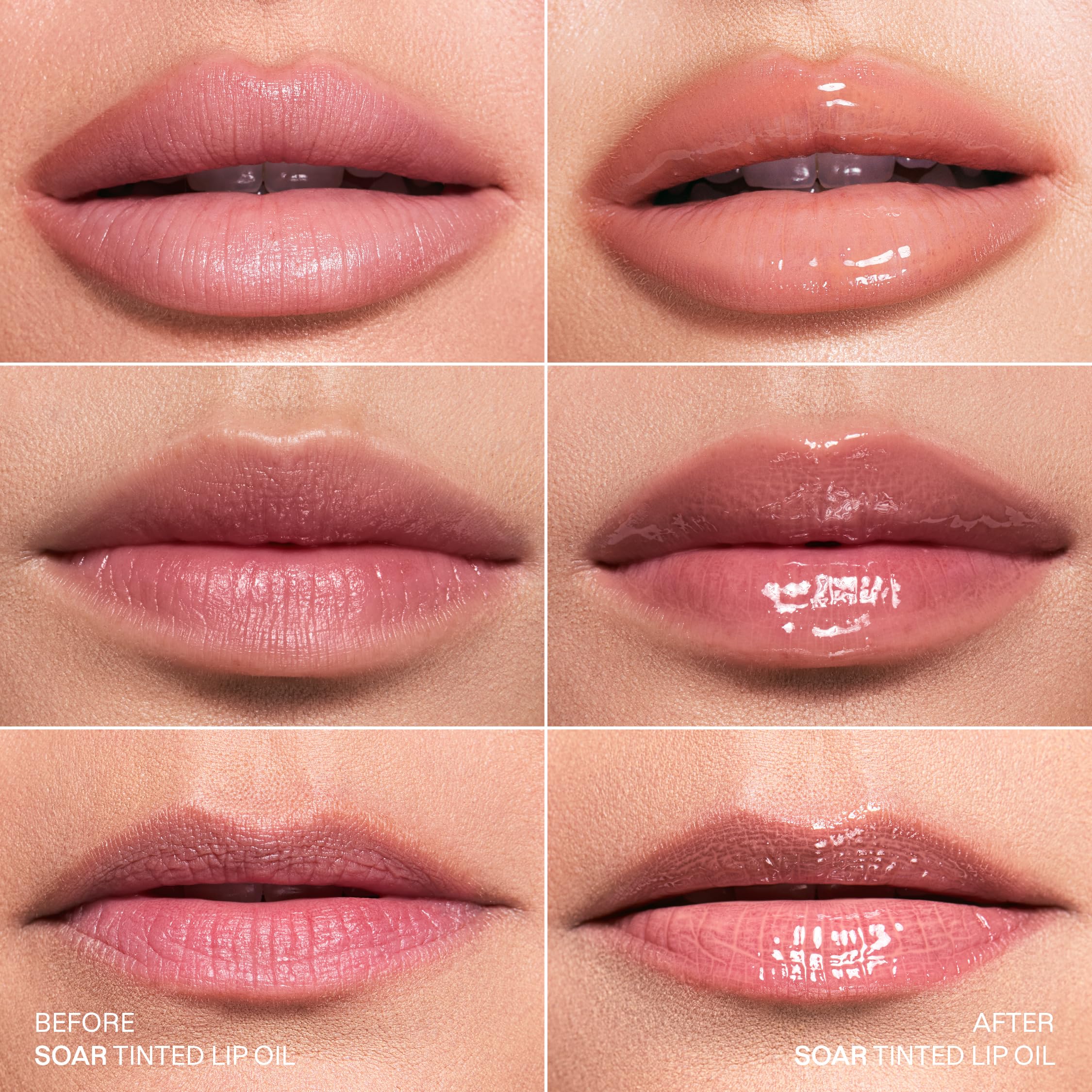 Application demo shows easy swipe for quick color and hydration.