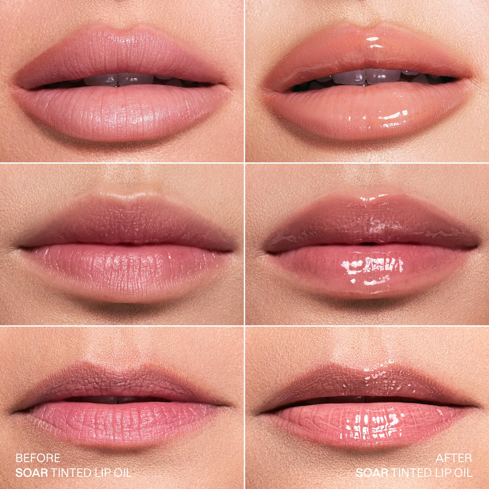 Application demo shows easy swipe for quick color and hydration.