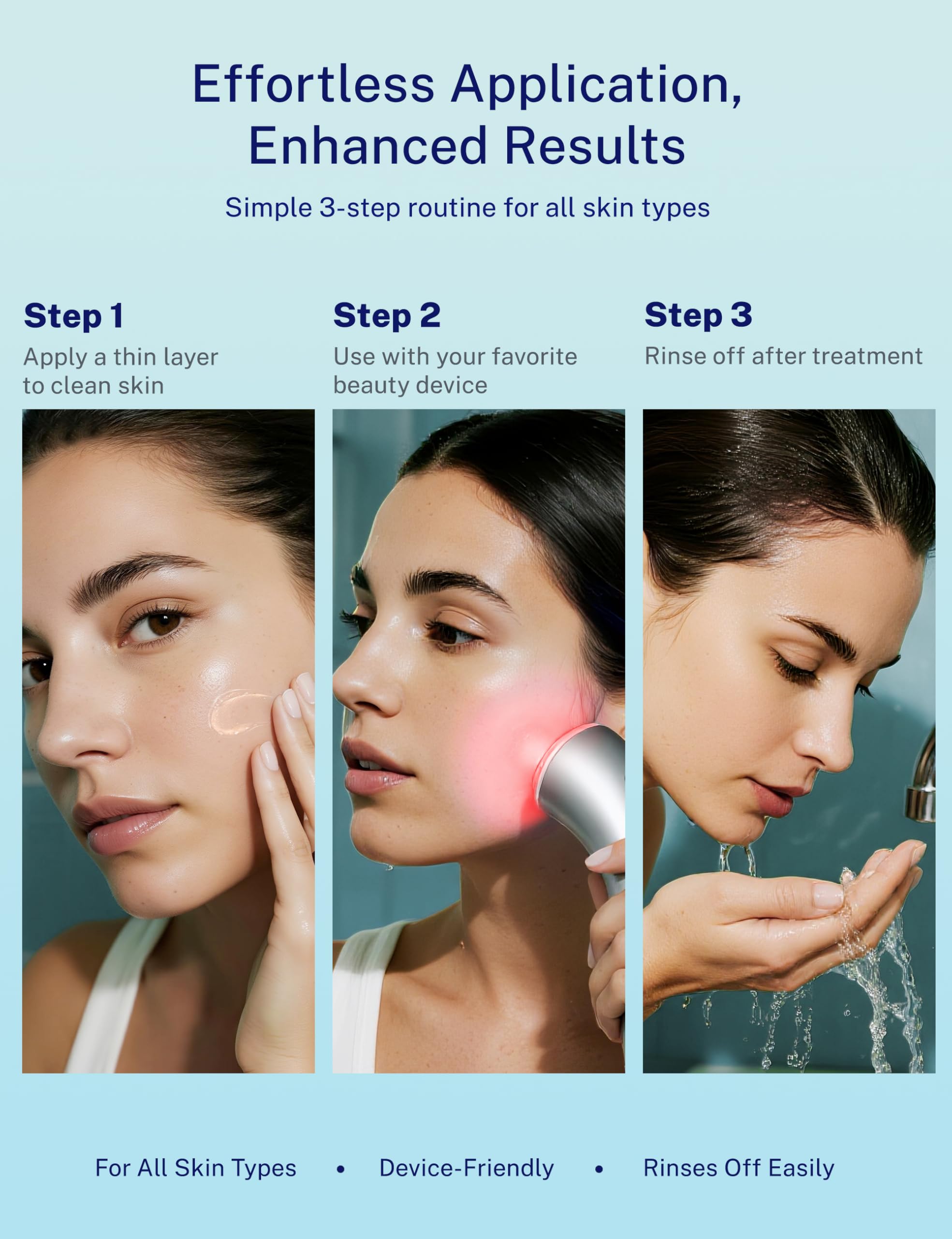 KARUNO at-home spa setup demonstrates salon-like skincare with the gel