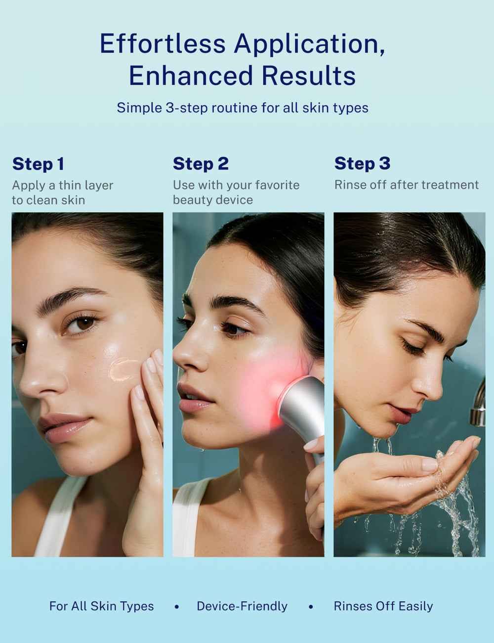 KARUNO at-home spa setup demonstrates salon-like skincare with the gel