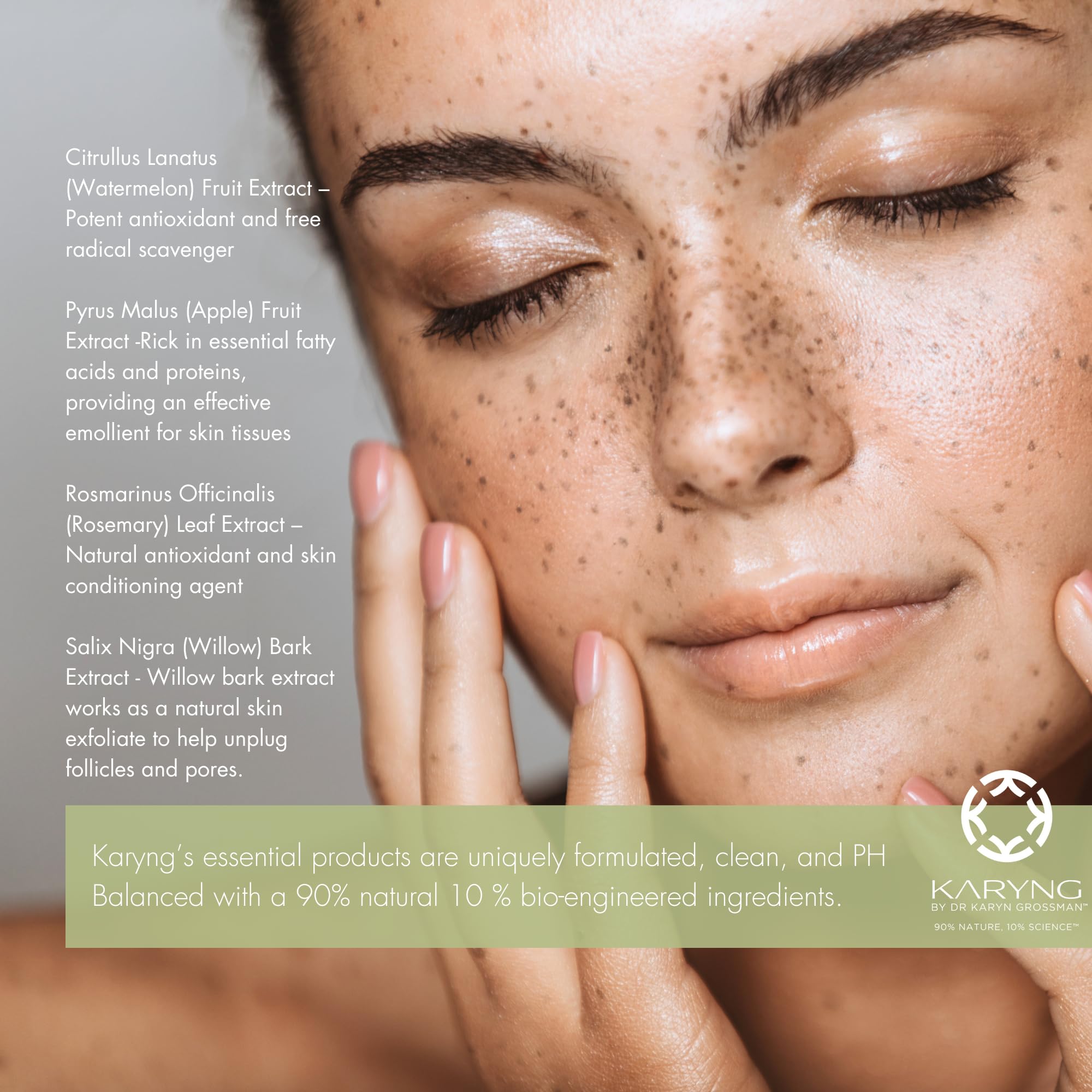 KARYNG Watermelon extract ingredient detail in formula.