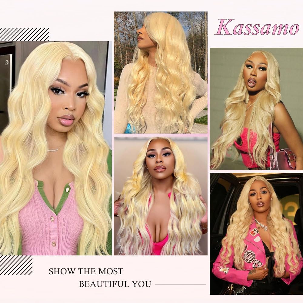 Kassamo 613 blonde wig dyed-ready for customization and color experiments