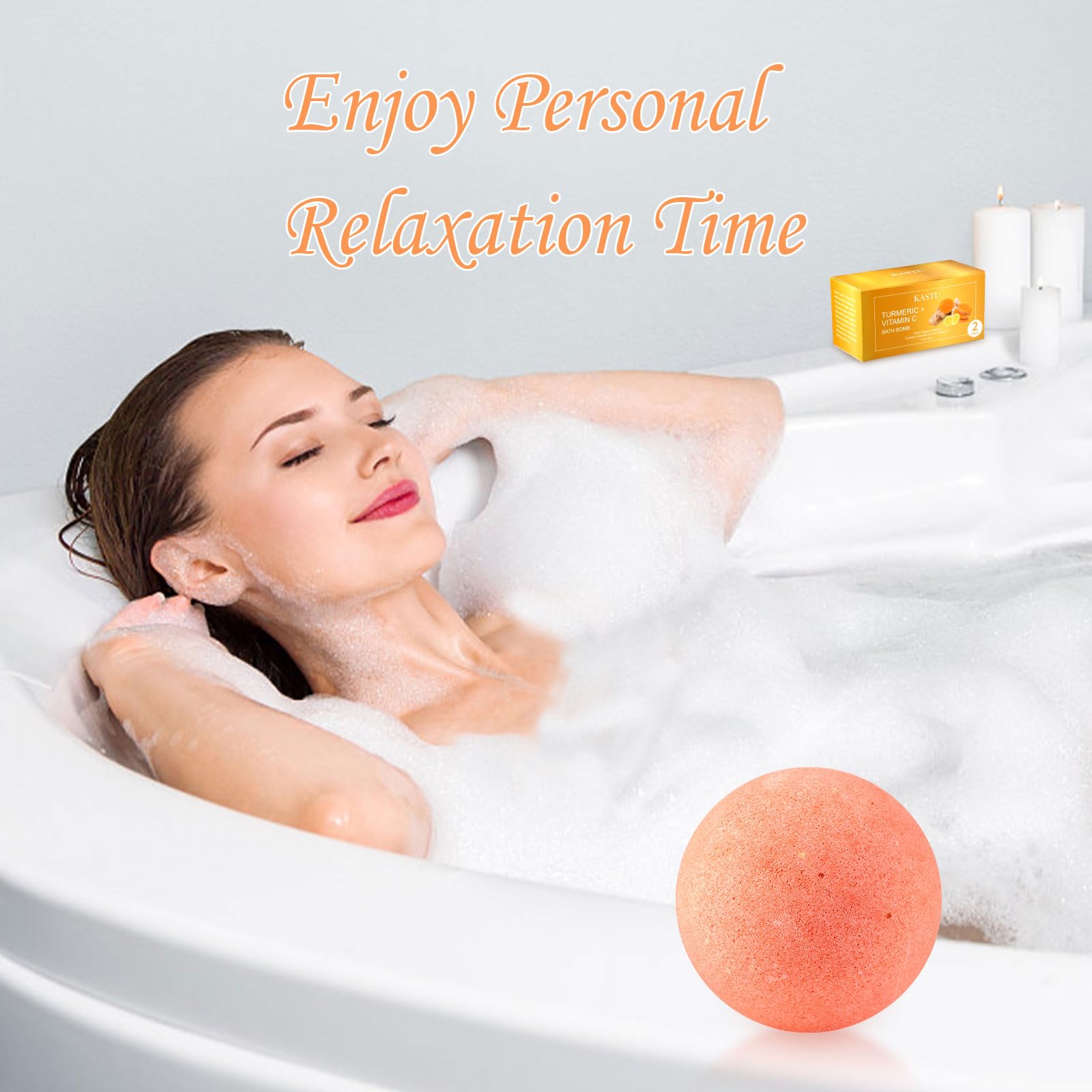 Kastu moisturizing bath bomb helps hydrate dry skin