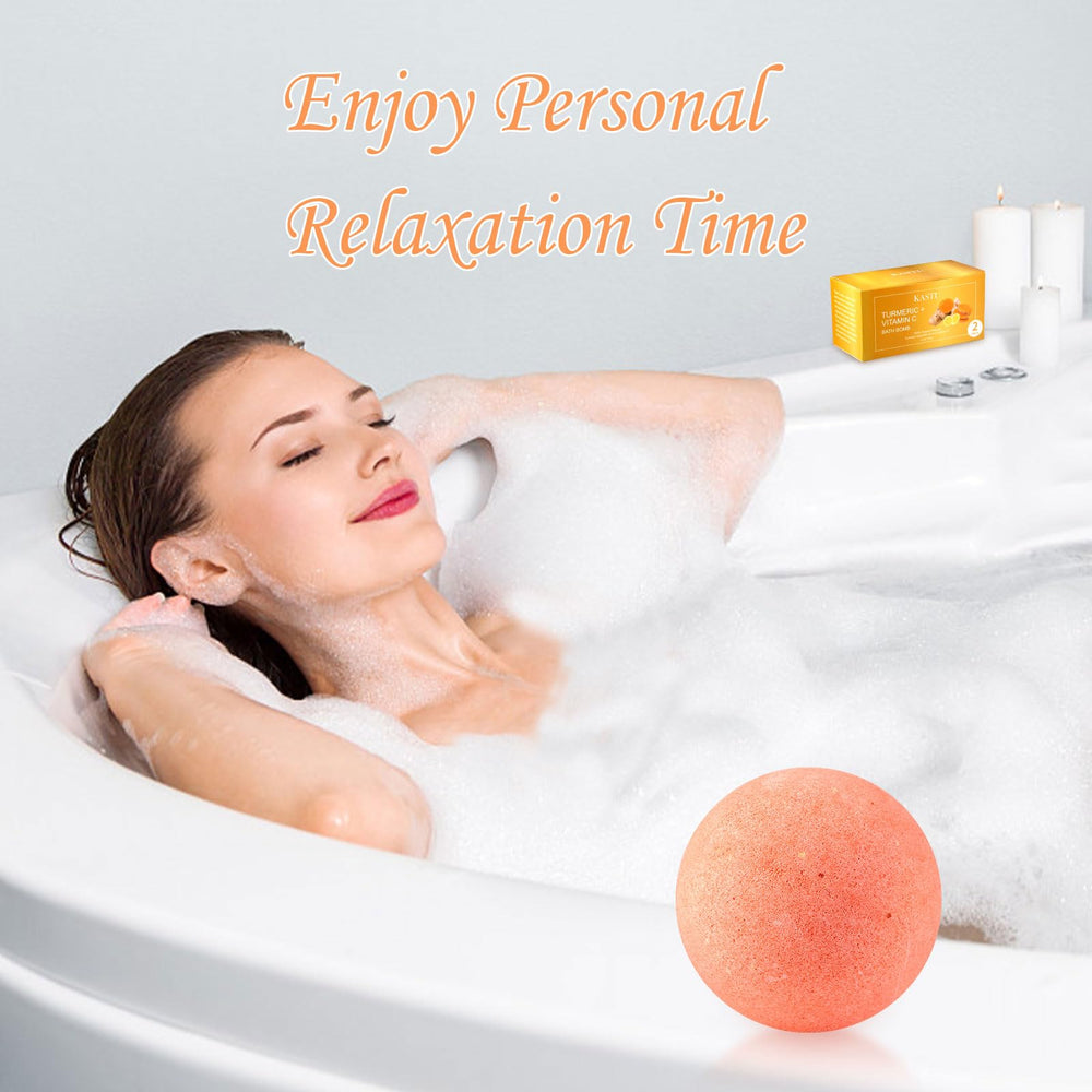 Kastu moisturizing bath bomb helps hydrate dry skin