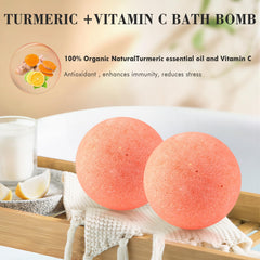 Kastu bath bomb with vitamin C lemon extract for hydration and brightness