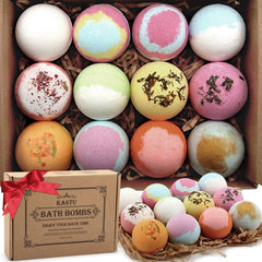 KASTU bath bombs gift box ready for gifting and spa-like relaxation.