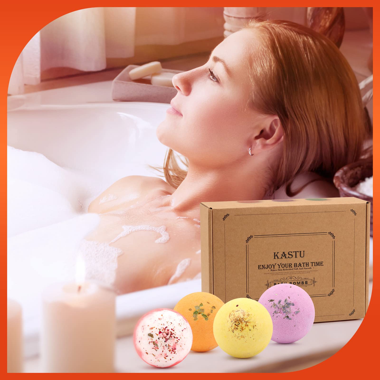 KASTU long-lasting aroma provides a lingering spa-like scent.