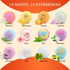 KASTU vanilla menthol rose scent bath bomb close-up highlighting soothing aroma.