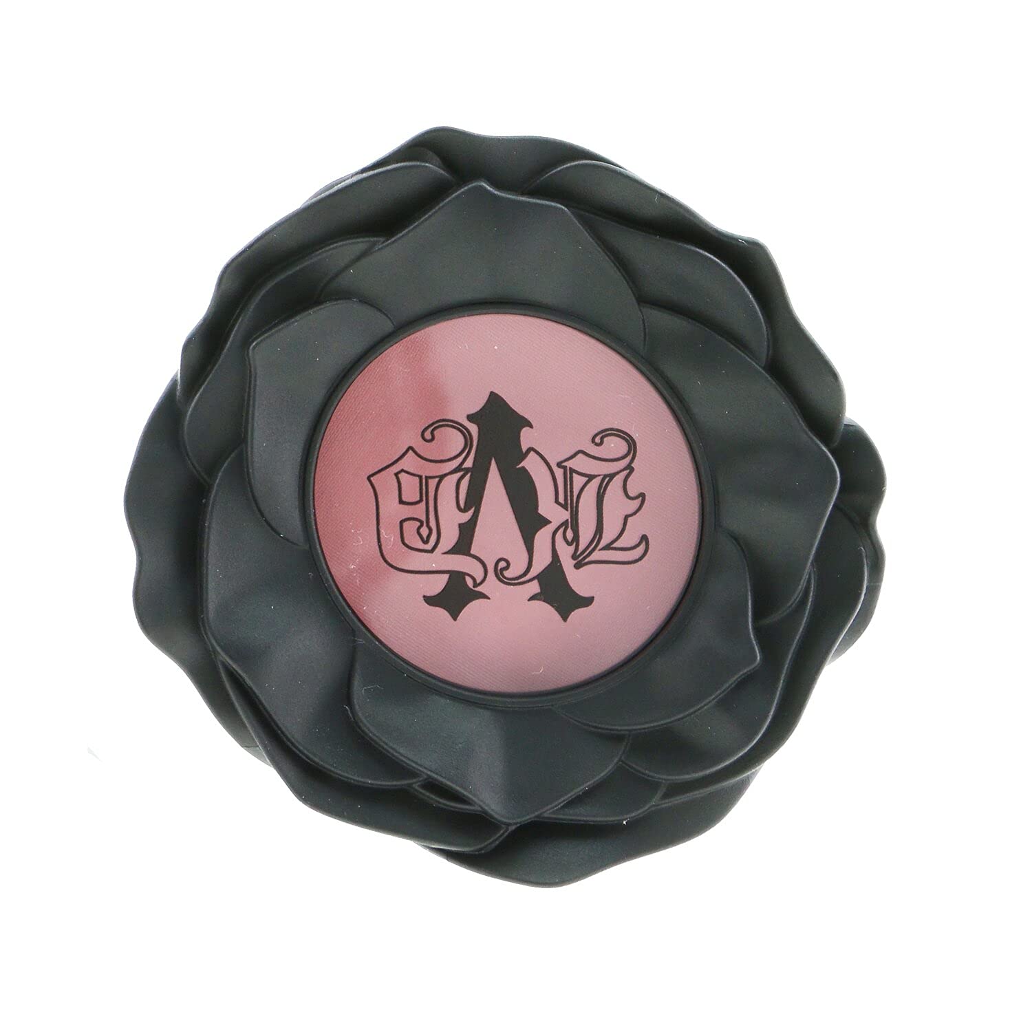 Kat Von D Everlasting Blush Peony application on cheek for smooth, long-lasting wear.