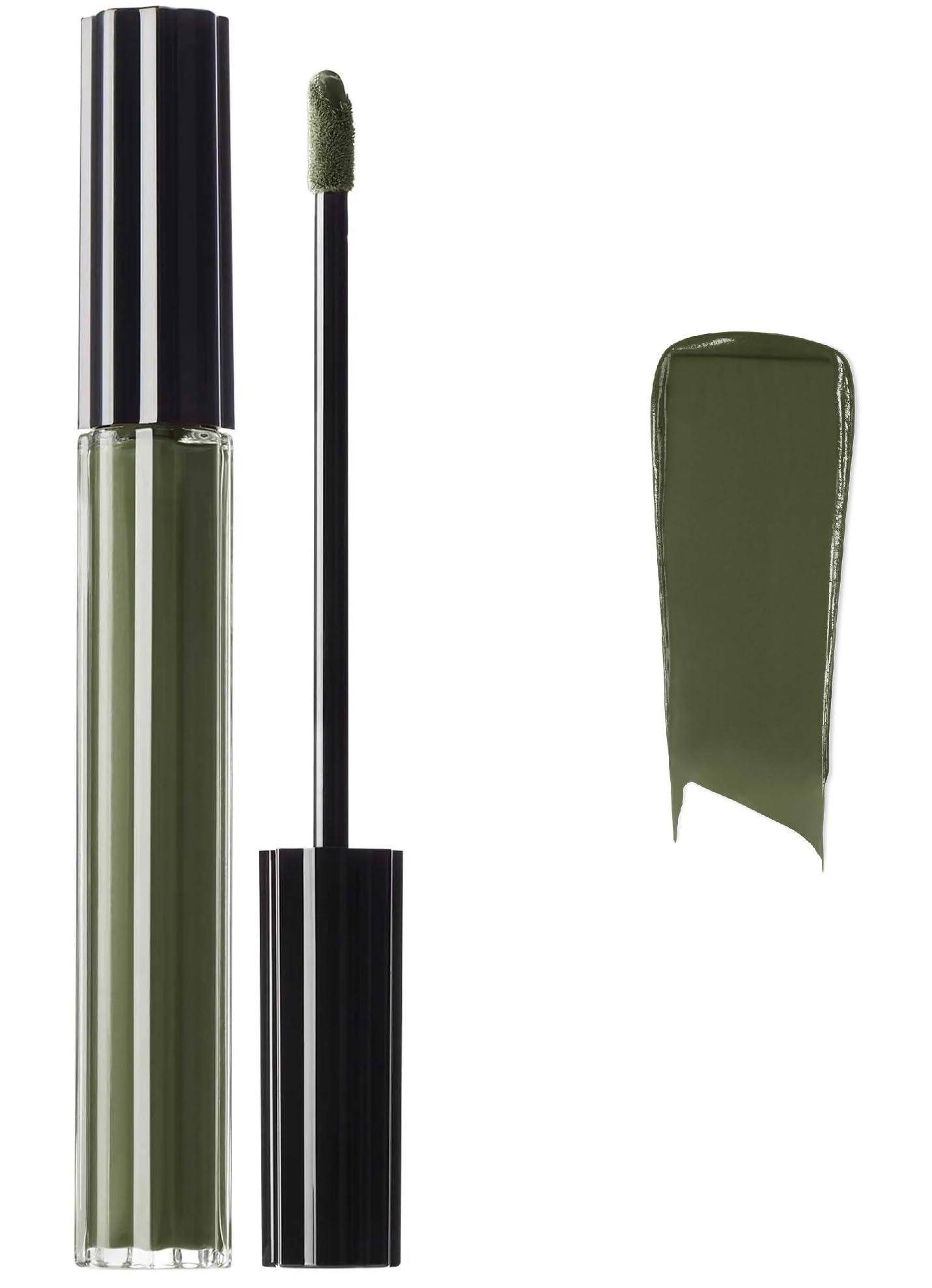 Kat Von D Everlasting Hyperlight Medusa's Head swatch showing transfer-free color