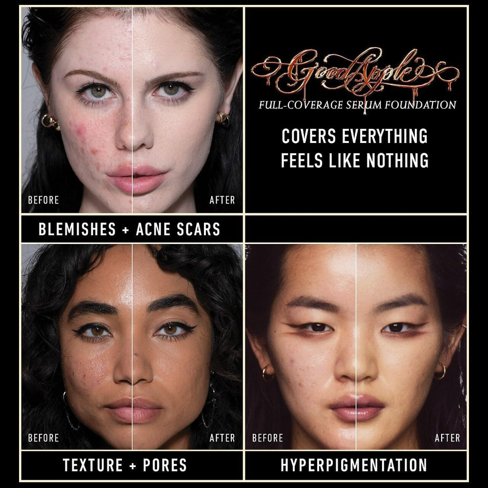 Kat Von D Good Apple Tan 074 natural finish look