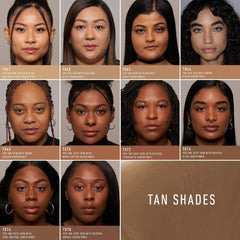 Kat Von D Good Apple Tan 074 swatch on skin showing warm undertone