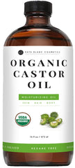 Kate Blanc Castor Oil bottle for the face, supporting smooth, hydrated skin.