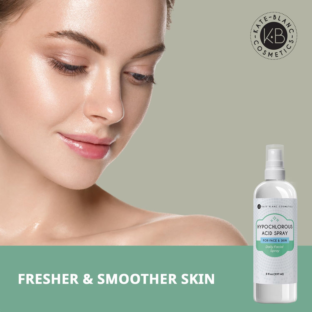 Kate Blanc HOCl spray safe for delicate eyelids and lashes.