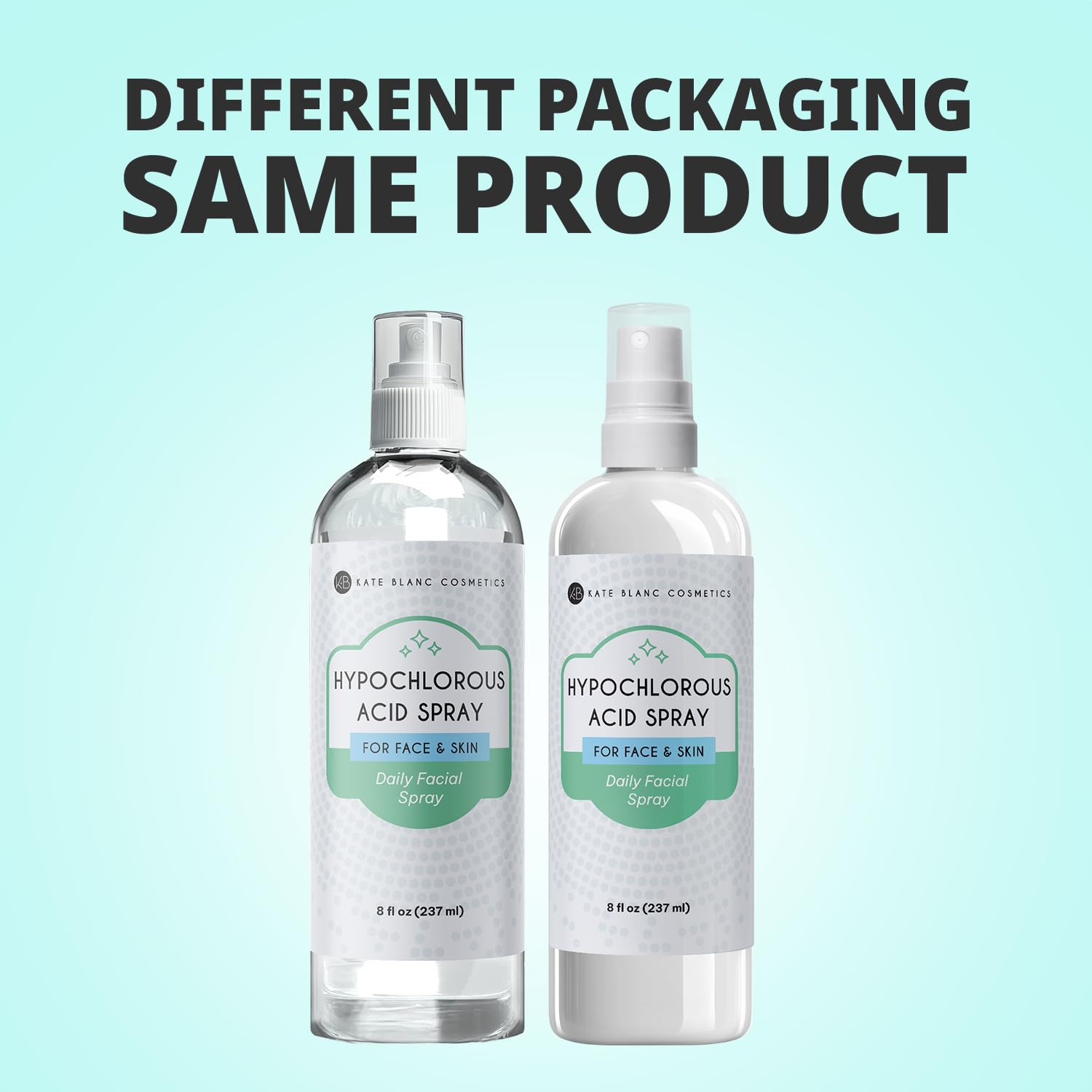 Kate Blanc HOCl spray; skin refresh and balance for daily use.