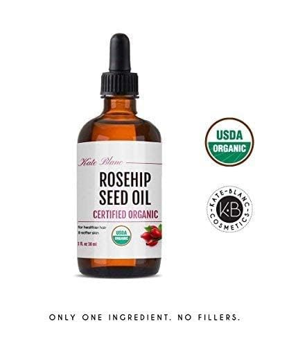 Kate Blanc Rosehip Oil on cuticles for healthier nails.