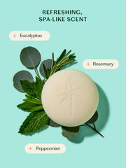 Kate McLeod Foot Stone packaging highlights a travel-ready, waterless balm