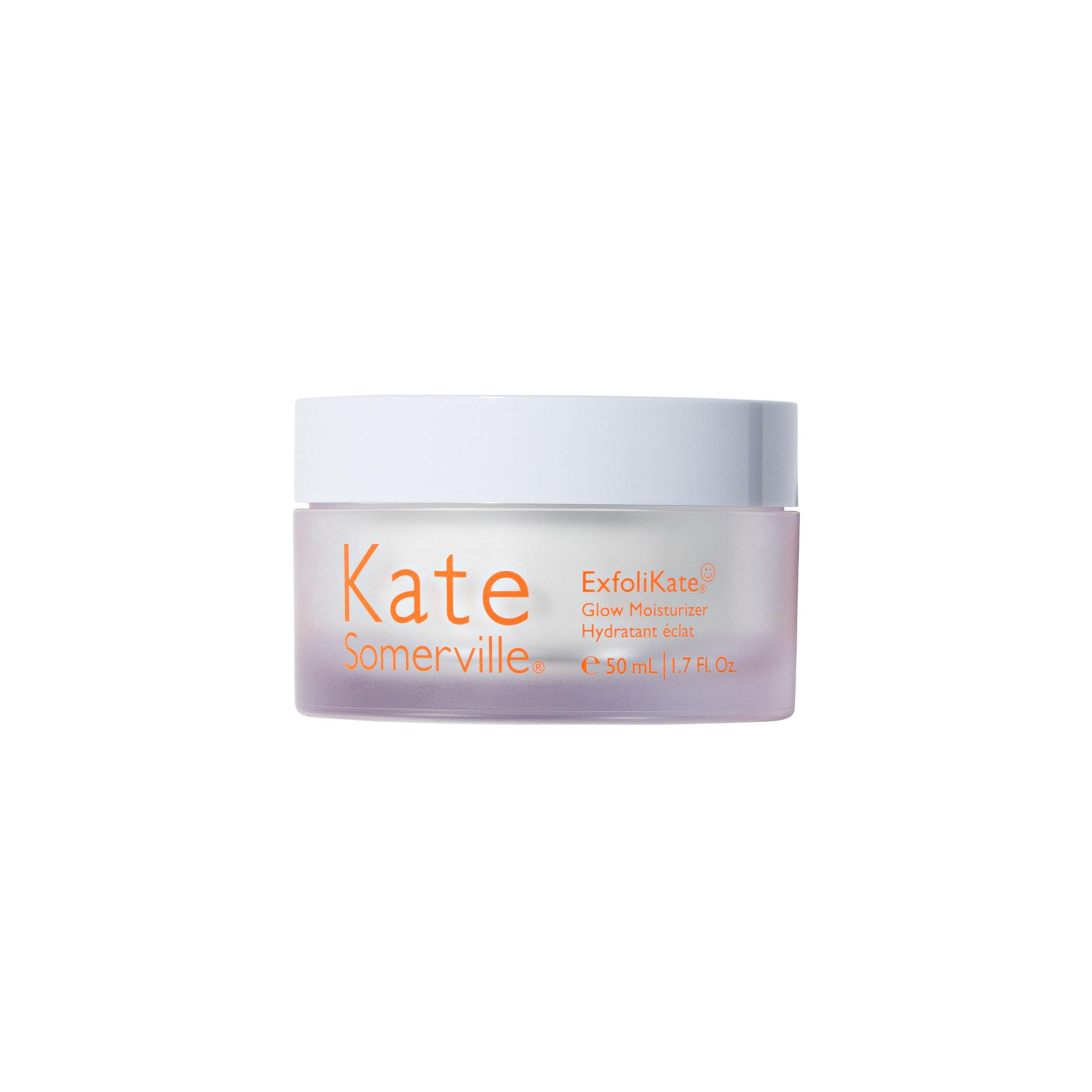 Texture closeup showing creamy consistency of Kate Somerville Glow Moisturizer