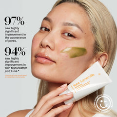 Kate Somerville Exfolikate used on skin during a two-minute treatment