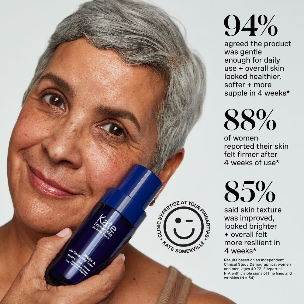 Hyaluronic acid emphasis in Kate Somerville Mega-A Serum