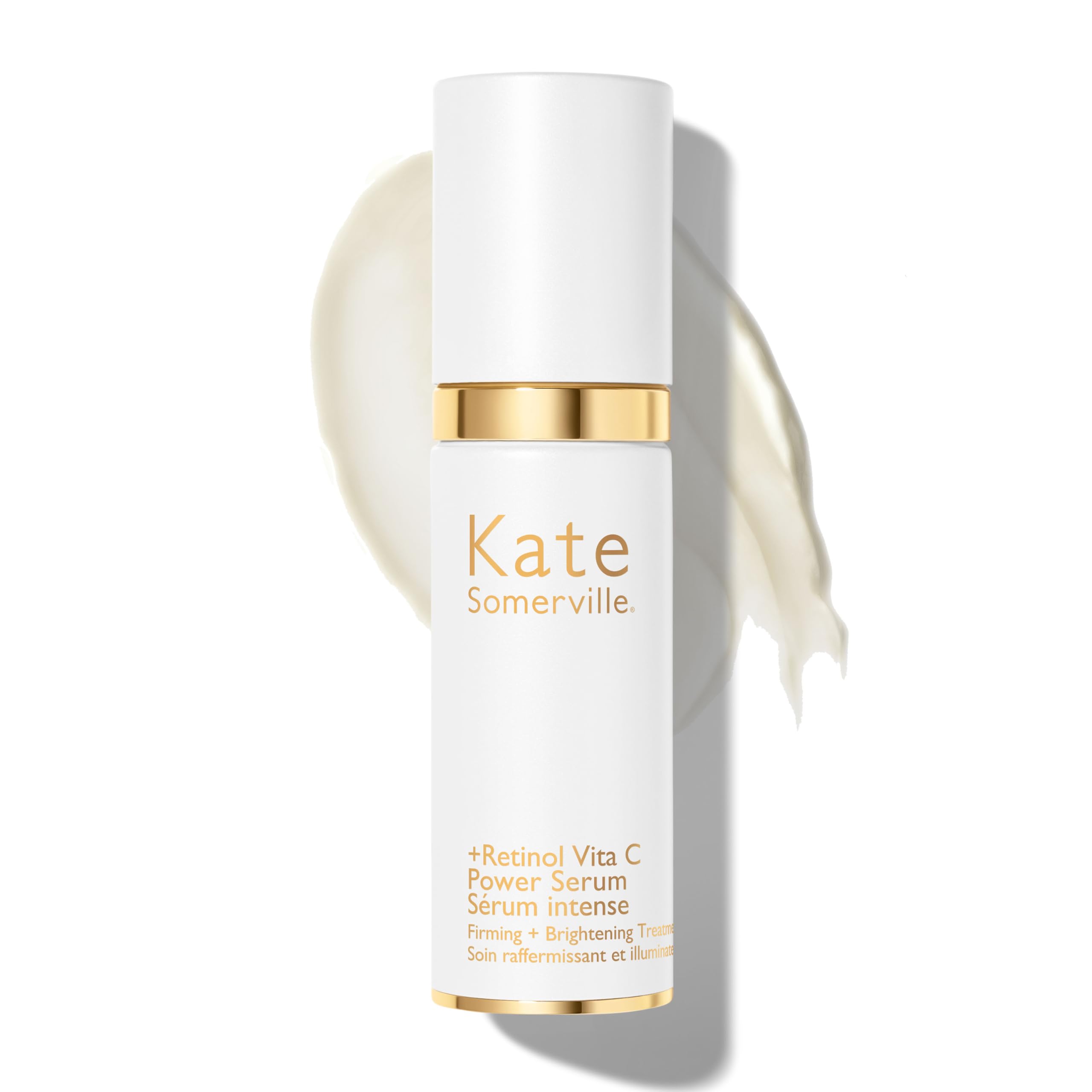 Kate Somerville Retinol Vita C Power Serum bottle for overnight renewal benefits