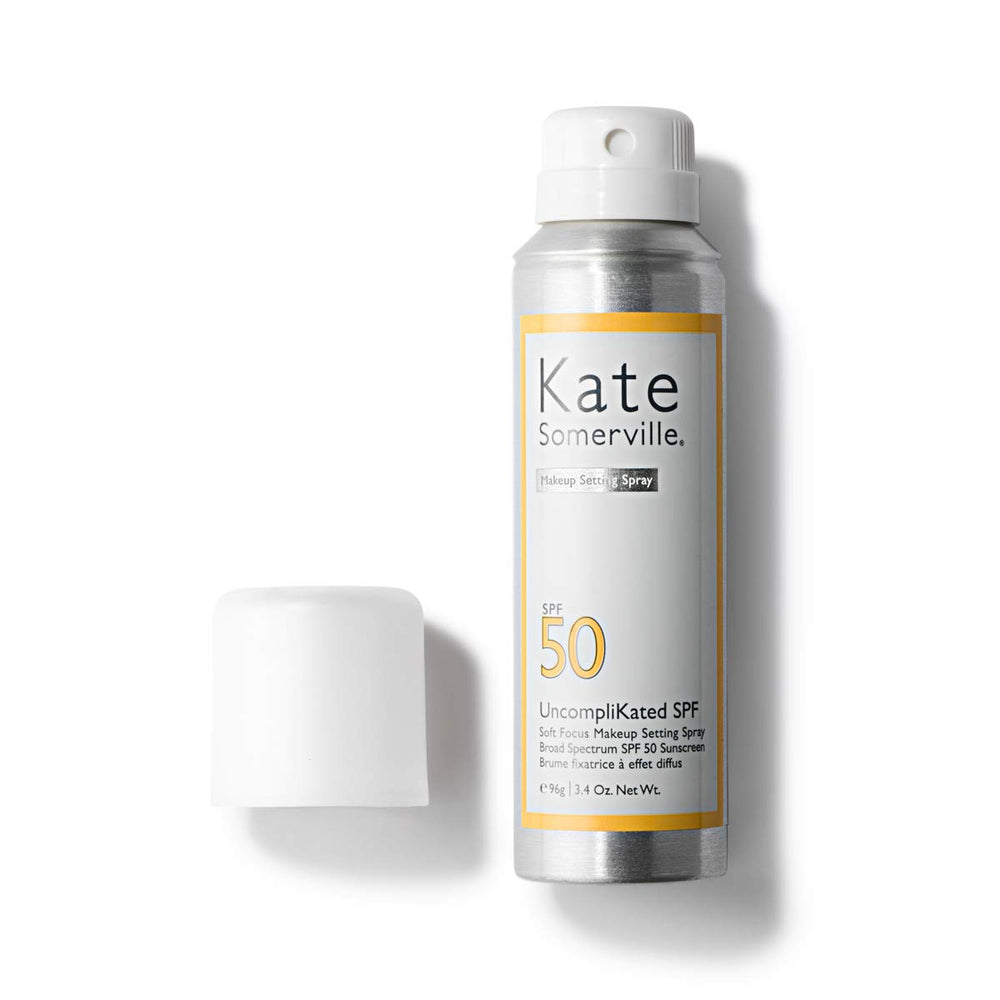 Kate Somerville SPF 50 bottle pump for quick, even application.
