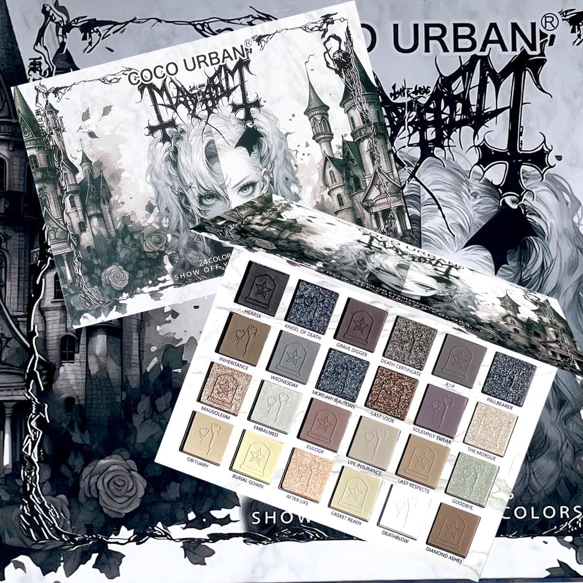 Katiluxiya cruelty-free formula suitable for artists and makeup lovers.