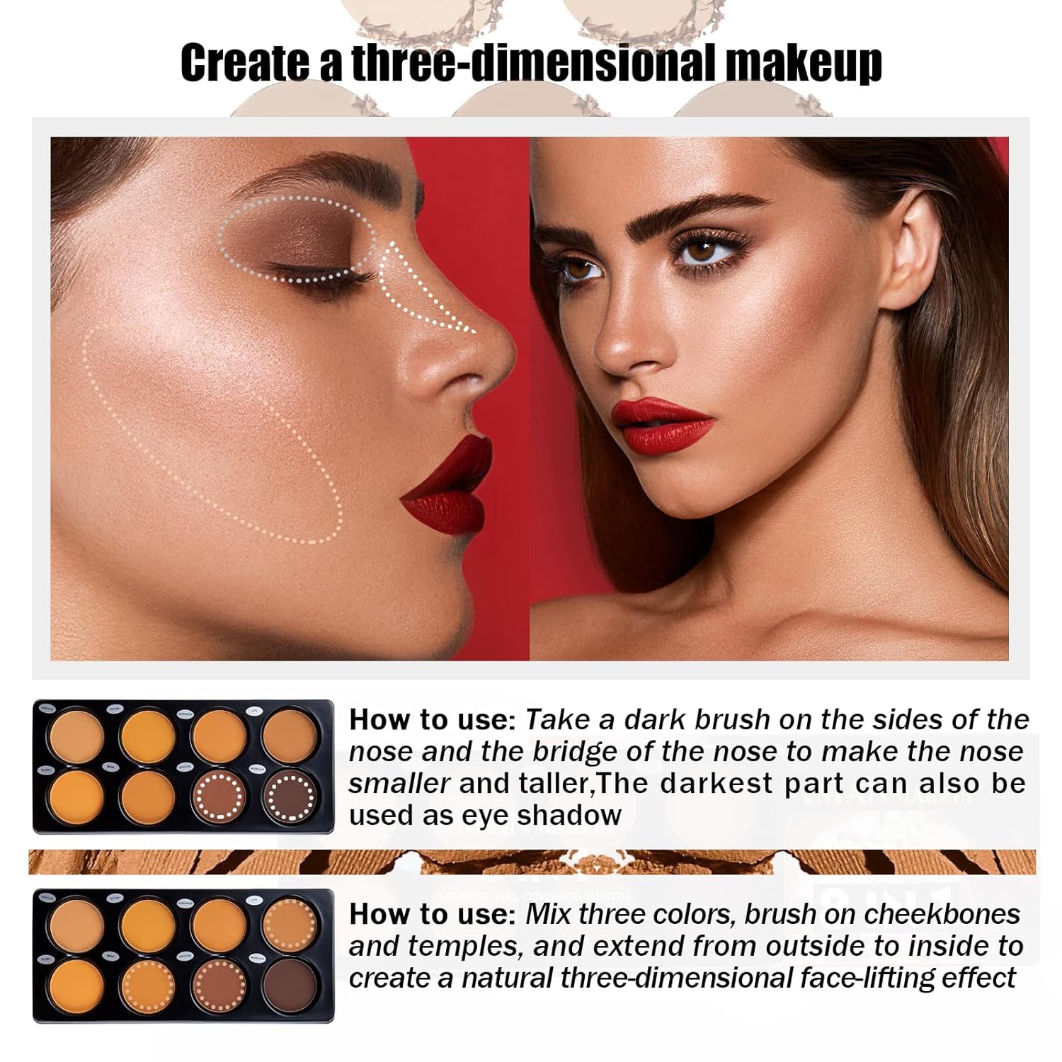 Katiluxiya Matte 8-Color Ttimming cruelty-free symbol indicating ethical beauty.