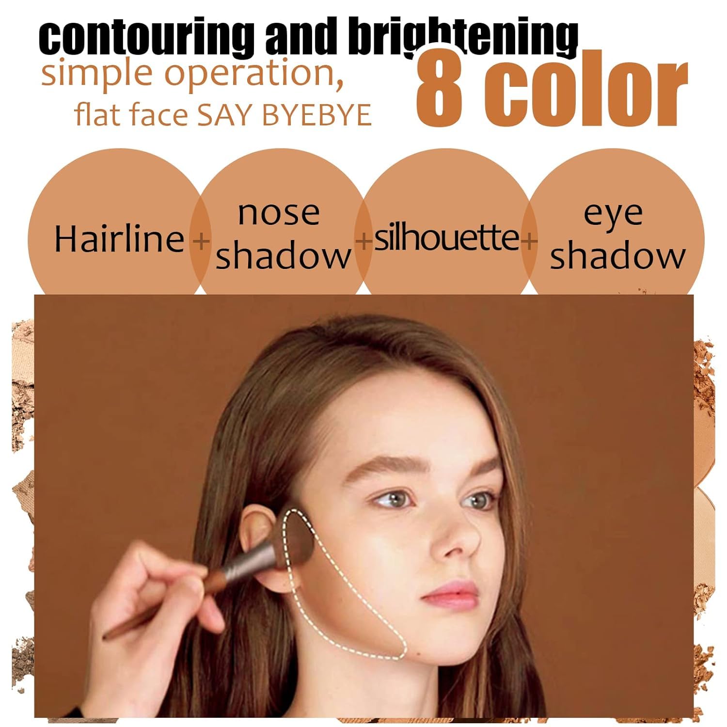 Katiluxiya Matte 8-Color Ttimming wet and dry application demonstration.