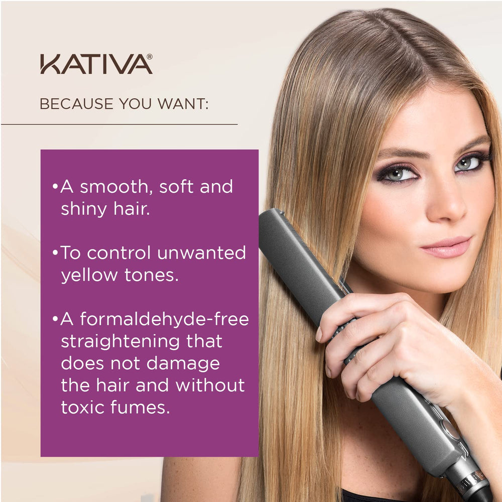KATIVA gloves pair ensures safe handling during the process.