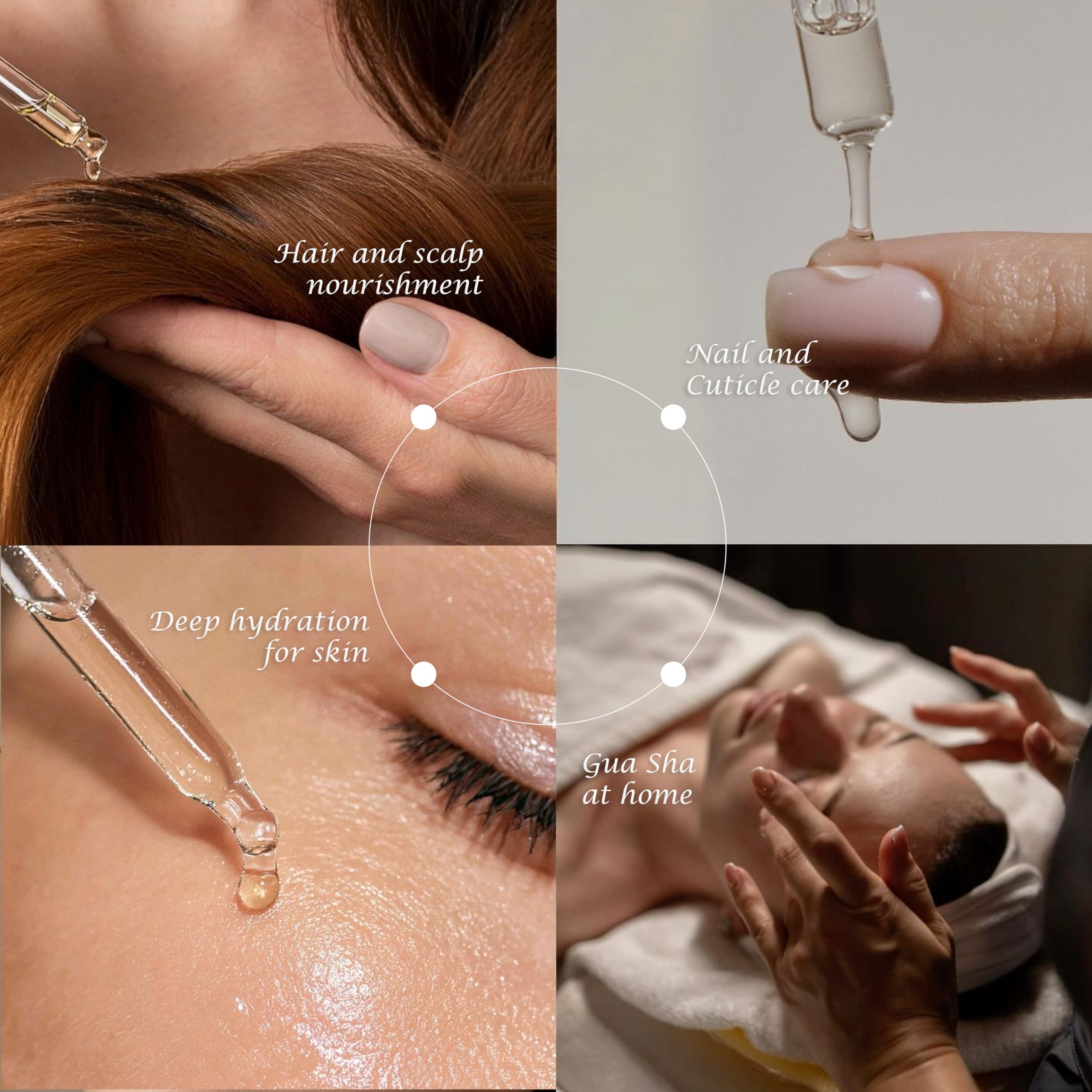 Katz Beauty Central Miracle Oil calms with chamomile and peppermint botanicals.