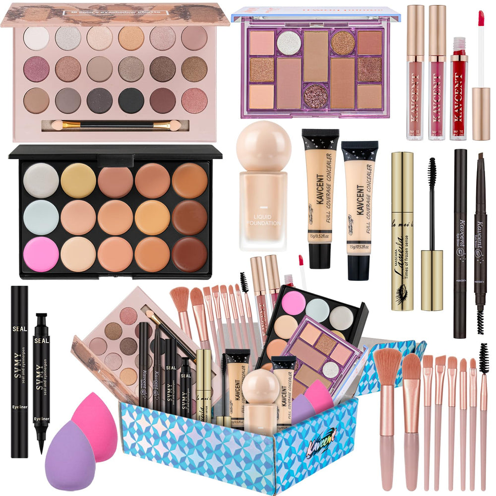 KAVCENT teens eyeshadow palette for vibrant, blendable color.