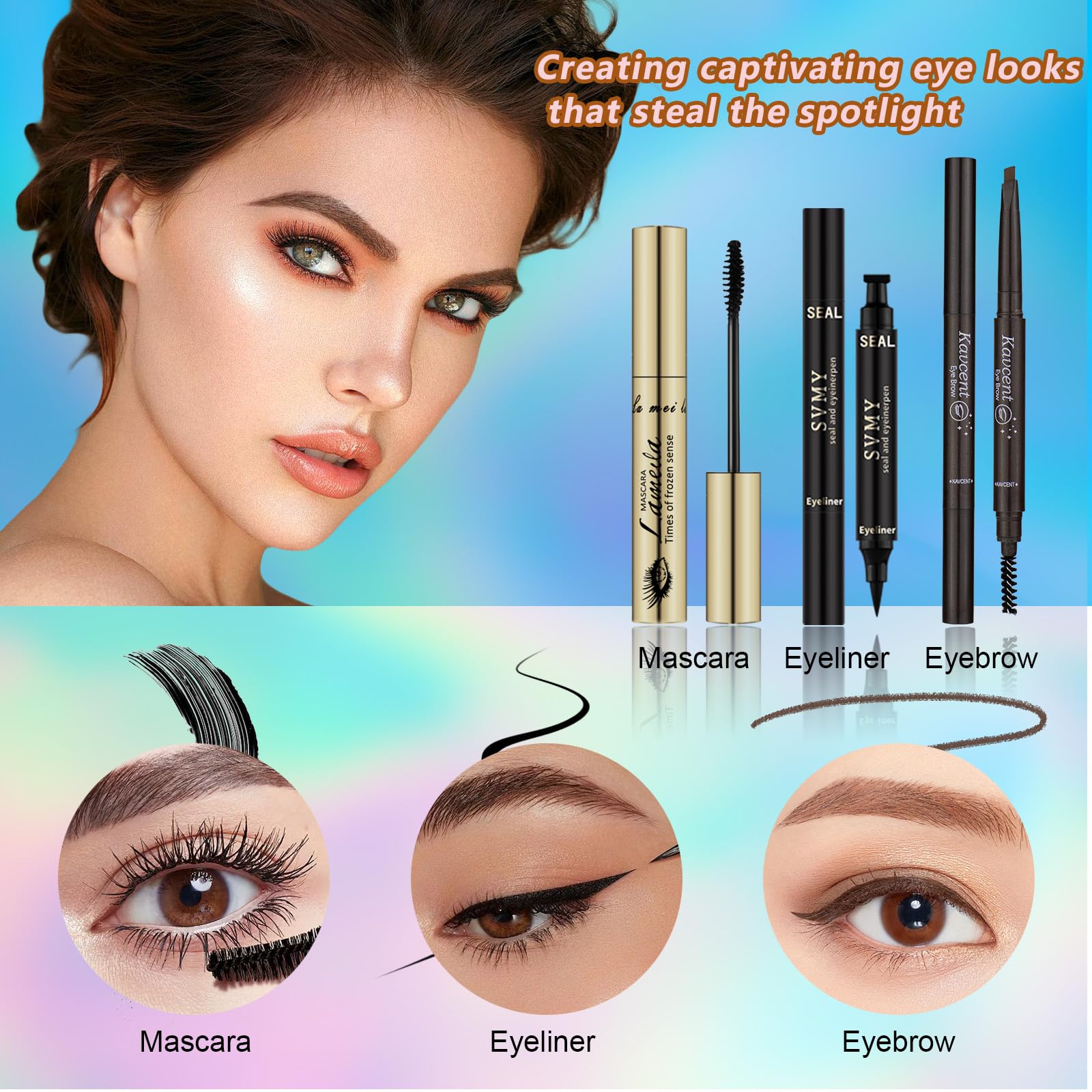 KAVCENT teens mascara for lifted, fuller-looking lashes.