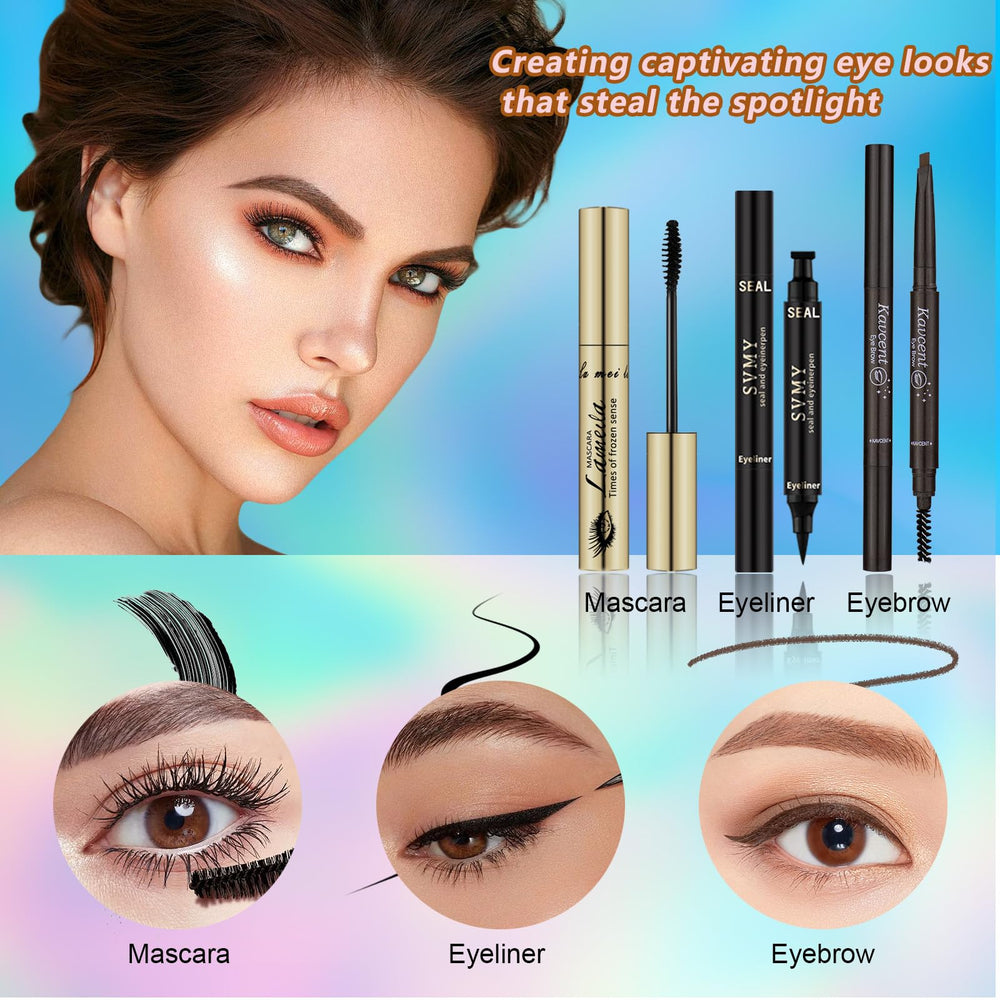 KAVCENT teens mascara for lifted, fuller-looking lashes.