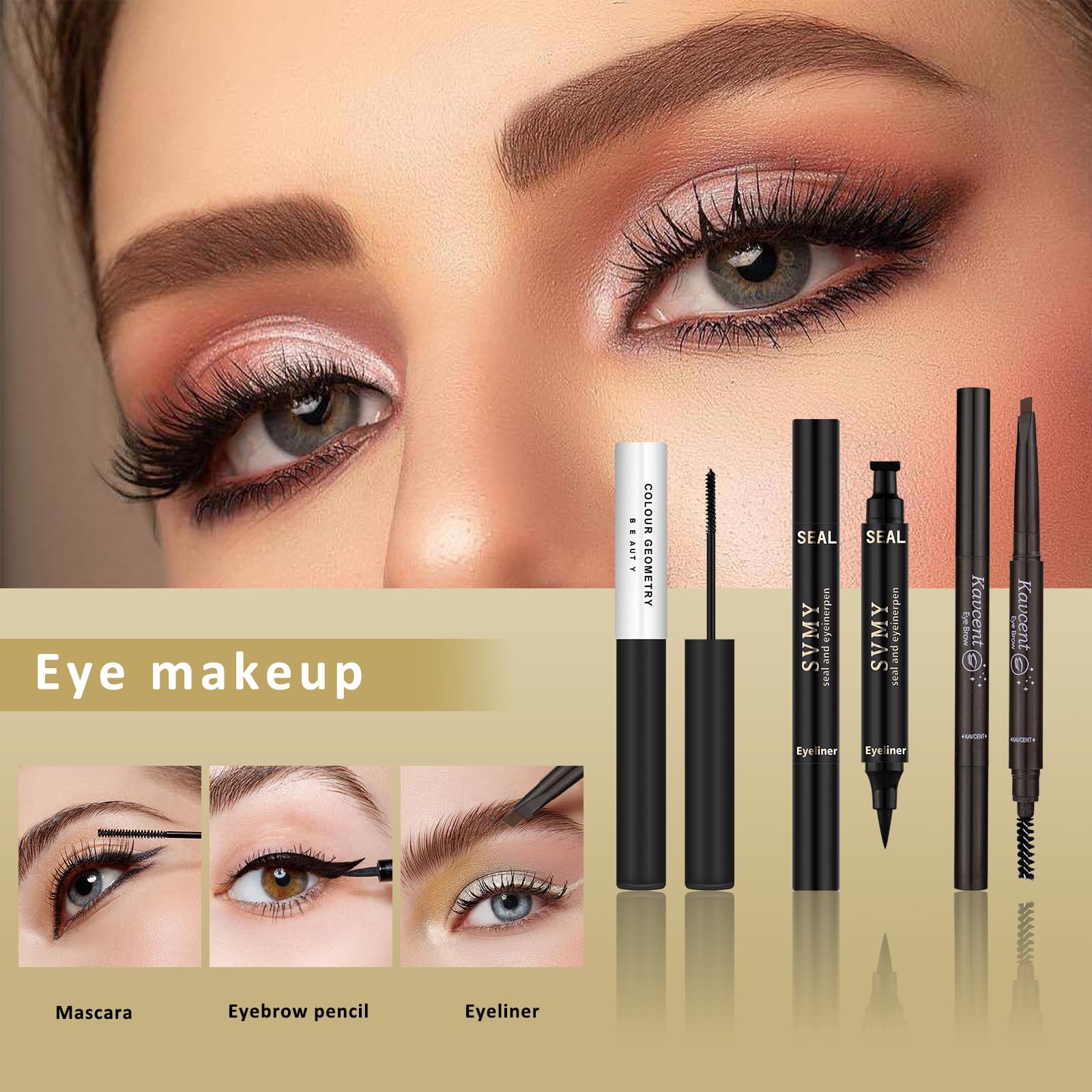 KAVCENT teens brow pencil defines natural-looking brows