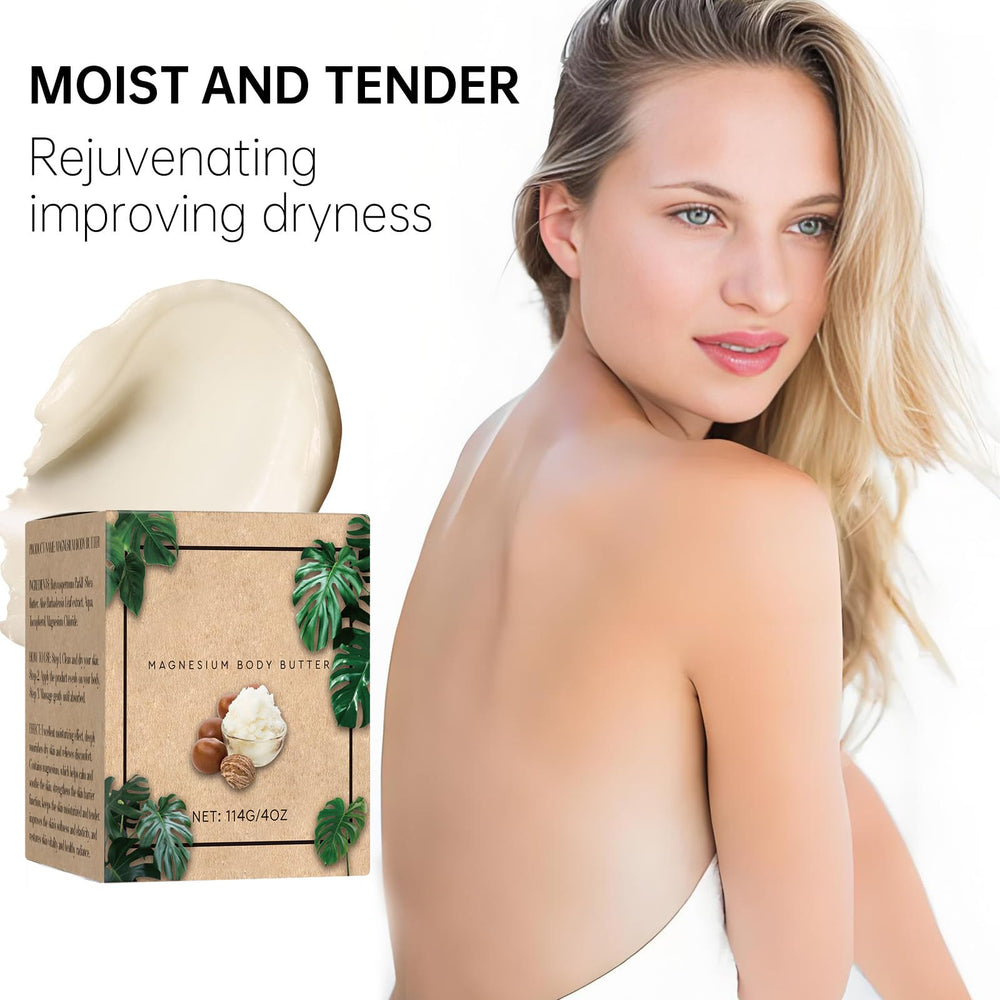 KAVLEE Magnesium Body Butter texture provides rich moisture