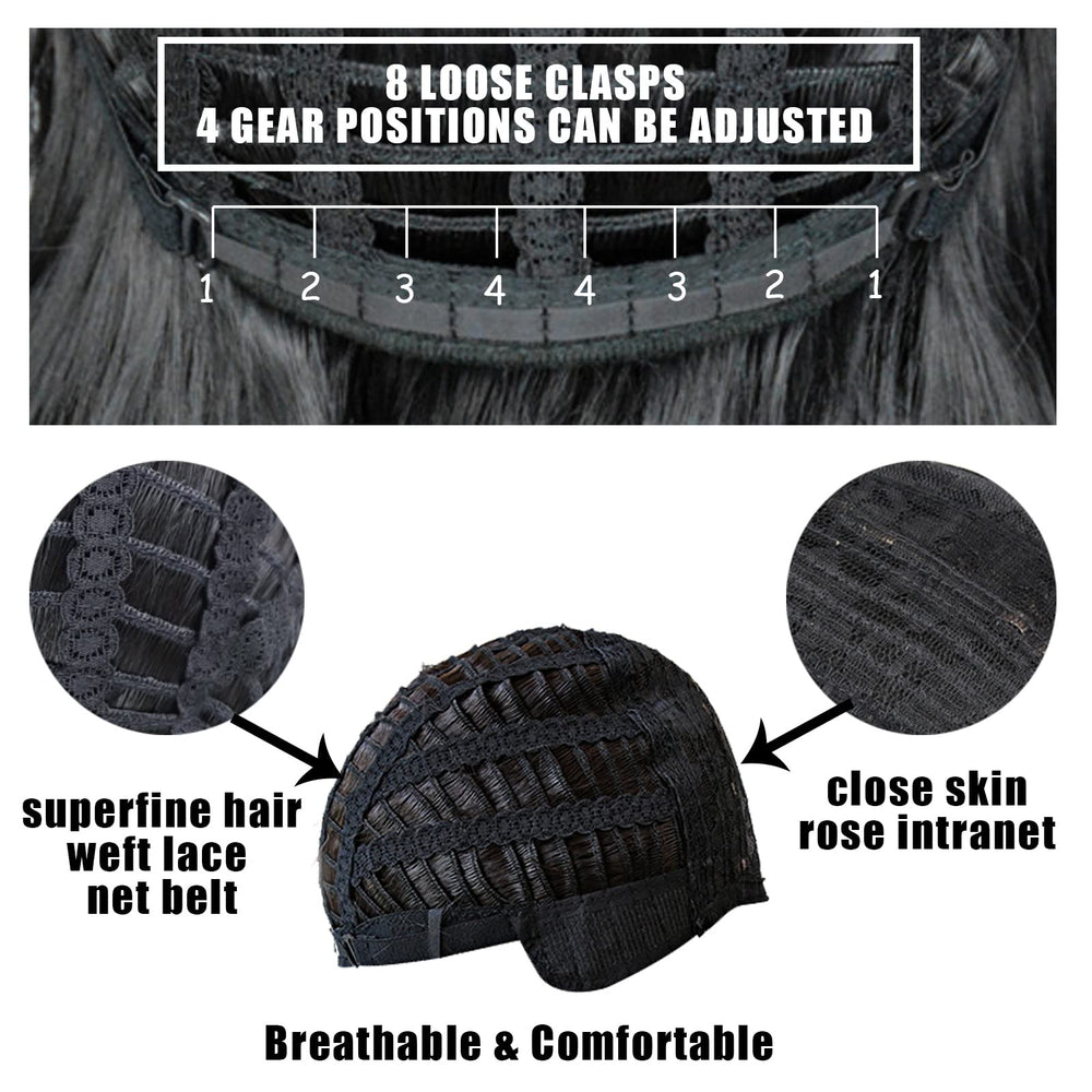 Kavsni realistic natural appearance with soft fibers for confident styling.